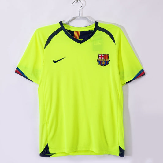2005-2006 Barcelona Away Retro Jersey