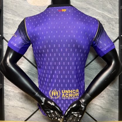 25/26 Barcelona Player Version Purple Jersey