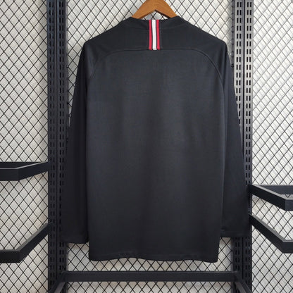 2018-2019 PSG Home Retro Long Sleeve Jersey