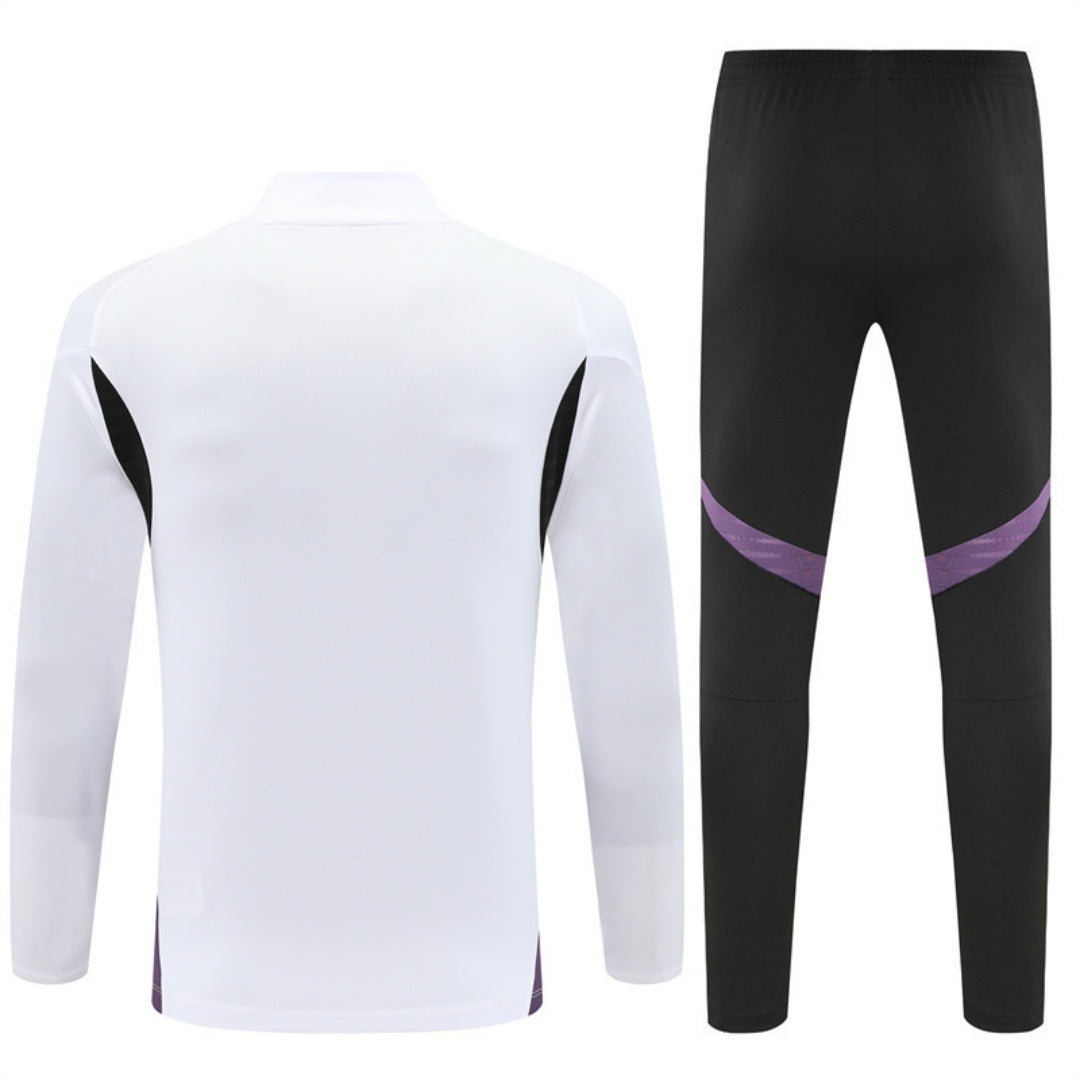 25/26 Manchester United White Tracksuit