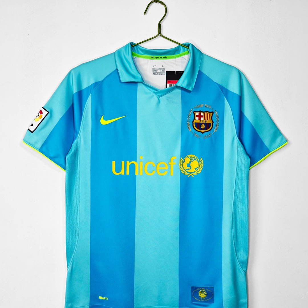 2007-2008 Barcelona Away Retro Jersey
