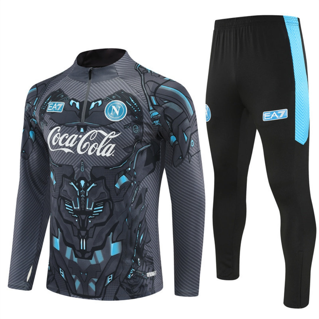 25/26 Napoli Gray Tracksuit