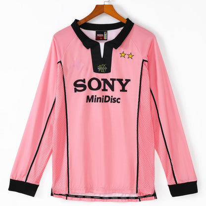 1997-1998 Juventus Away Retro Long Sleeve Jersey