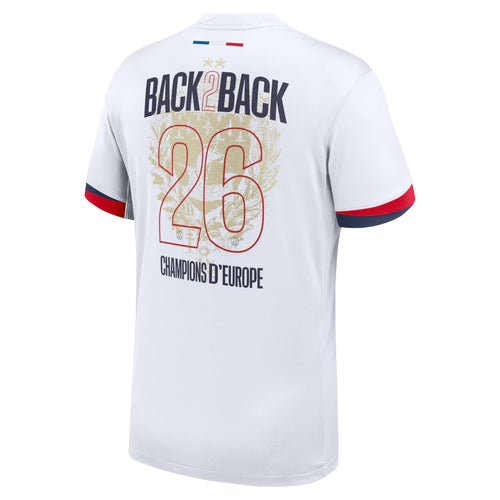25/26 PSG Away Champions Fan Version (⭐⭐) back2back -26 Jersey