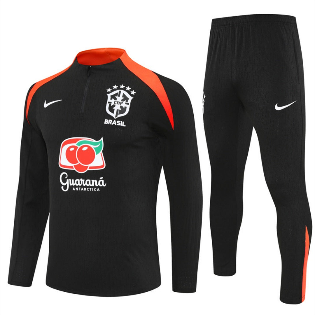 25/26 Brazil Black Tracksuit