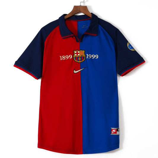 1999-2000 Barcelona Home Retro Jersey