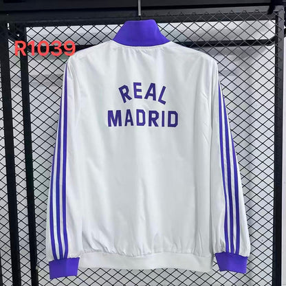 Real Madrid R1039 Reversible Windbreaker