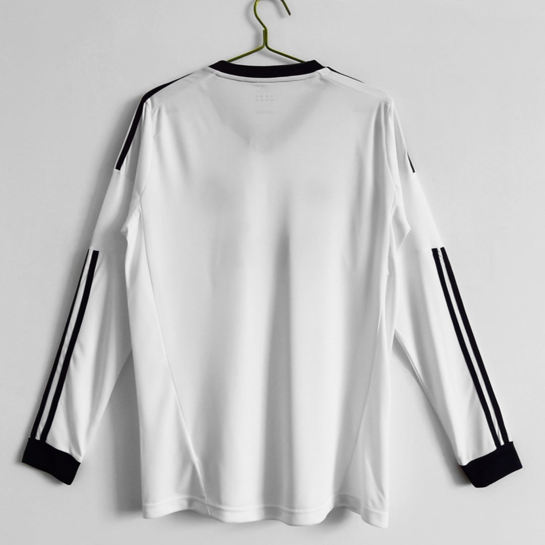 2012-2013 Retro Real Madrid Home Long Sleeve Jersey