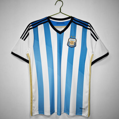 2014 Argentine Home Retro Jersey