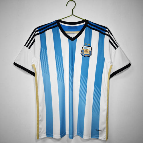 2014 Argentine Home Retro Jersey