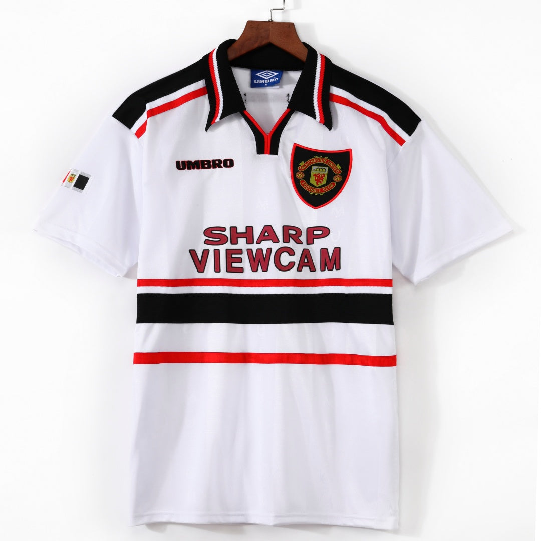 1998-1999 Manchester United Away Retro Jersey
