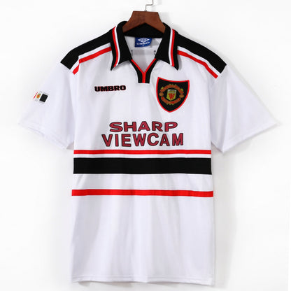 1998-1999 Manchester United Away Retro Jersey