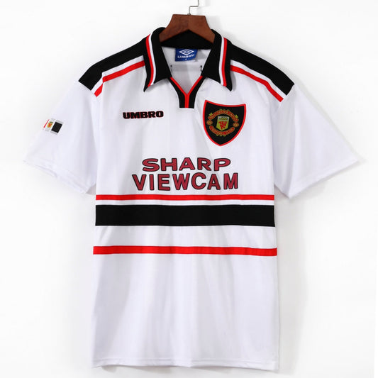 1998-1999 Manchester United Away Retro Jersey