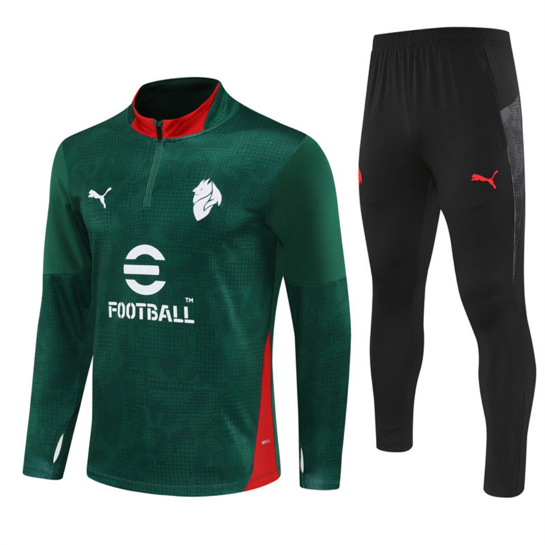 25/26 AC Milan Green Tracksuit