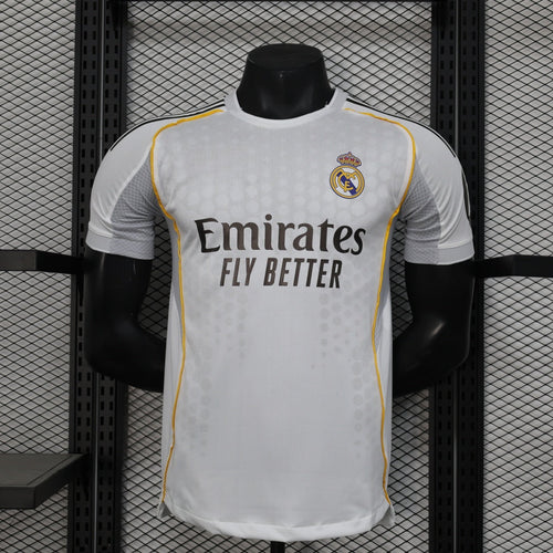 25/26 Real Madrid Home Player Version Jersey