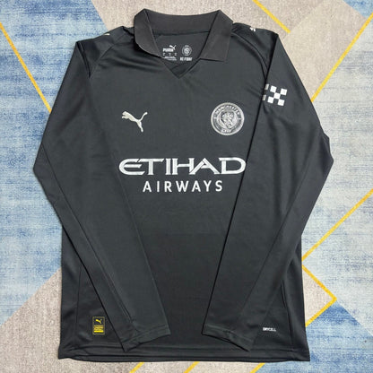 25/26 Manchester City Away Long Sleeve Jersey