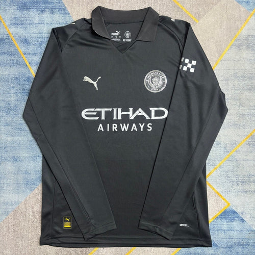 25/26 Manchester City Away Long Sleeve Jersey
