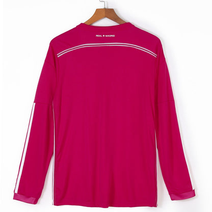 2014-2015 Retro Real Madrid Away Long Sleeve Jersey