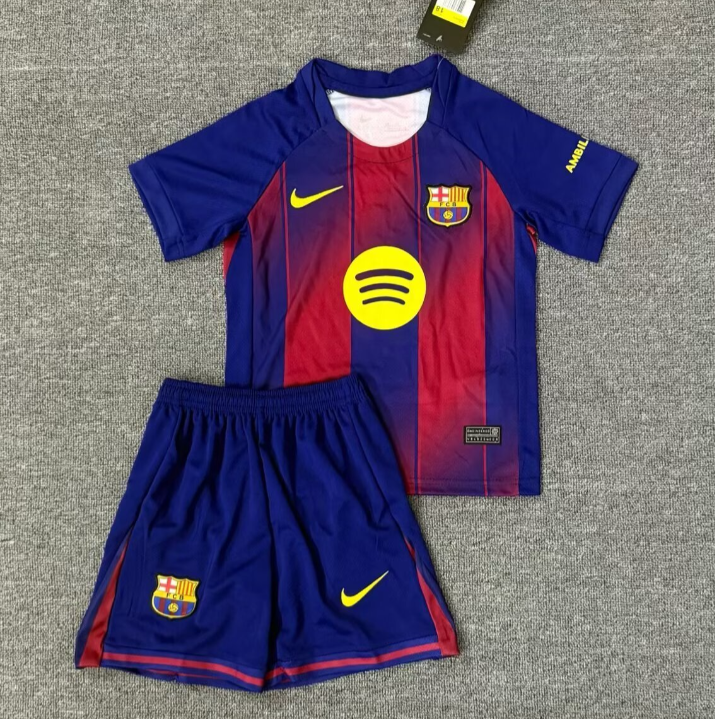 25/26 Barcelona Home Kids Set