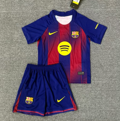 25/26 Barcelona Home Kids Set