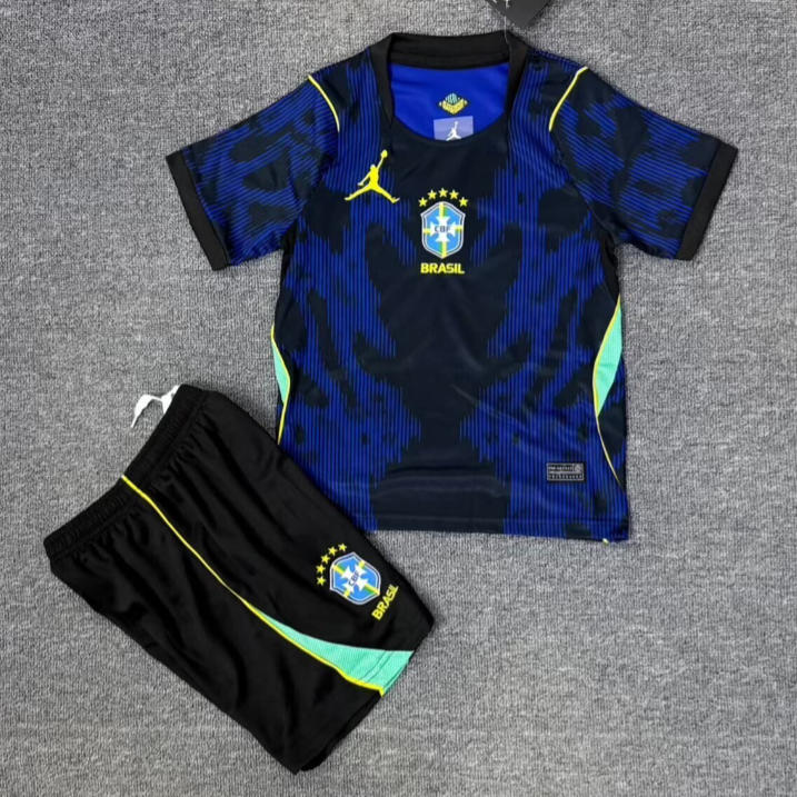 2026 Brazil Away Kids Set