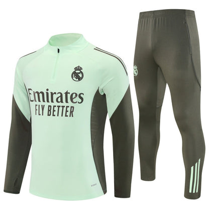 25/26 Real Madrid Green Tracksuit