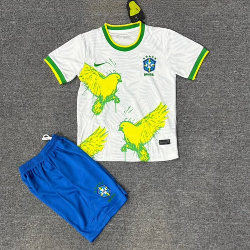 25/26 Brazil Special bird White Kids Set