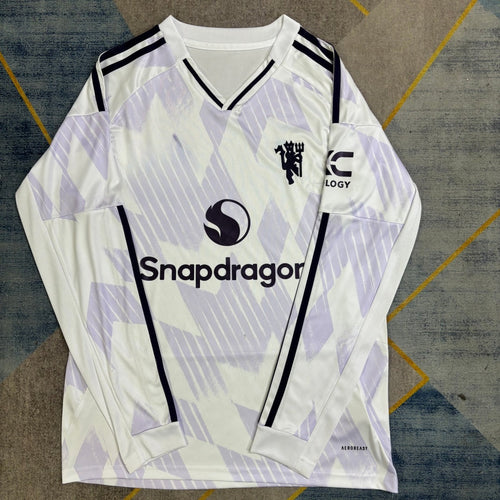 25/26 Manchester United Away Long Sleeve Jersey