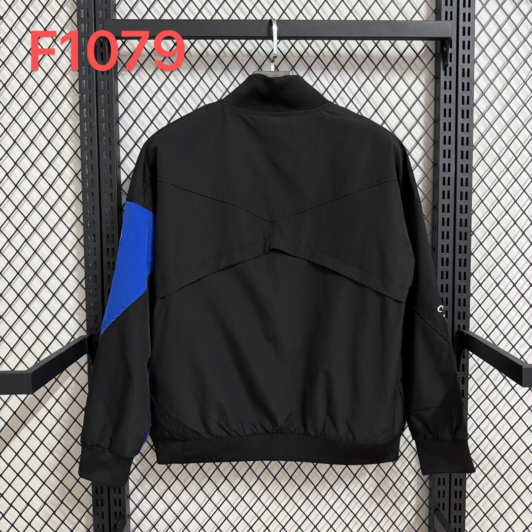 Chelsea Black Reversible Windbreaker