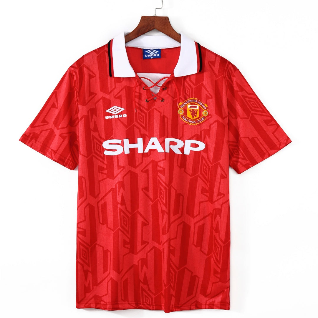 1992-1994 Manchester Home Retro Jersey
