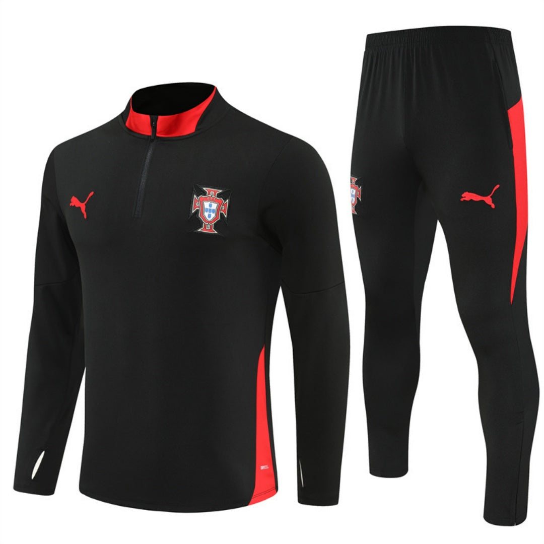 25/26 Portugal Black Tracksuit