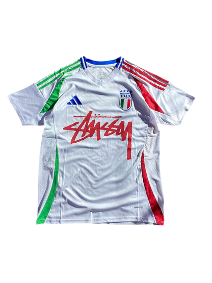 ITALIE X STUSSY - MAILLOT BLANC