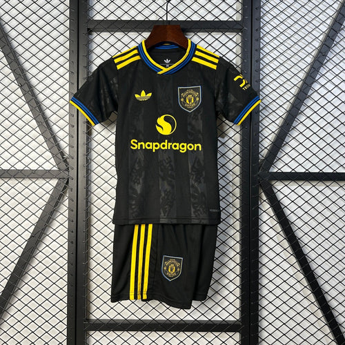 25/26 Manchester United Third Kids Set