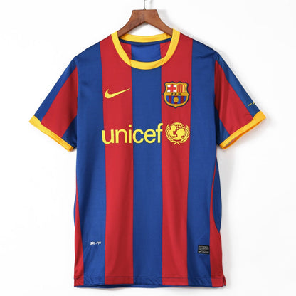 2010-2011 Barcelona Home Retro Jersey