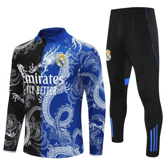 25/26 Real Madrid Blue dragon Tracksuit