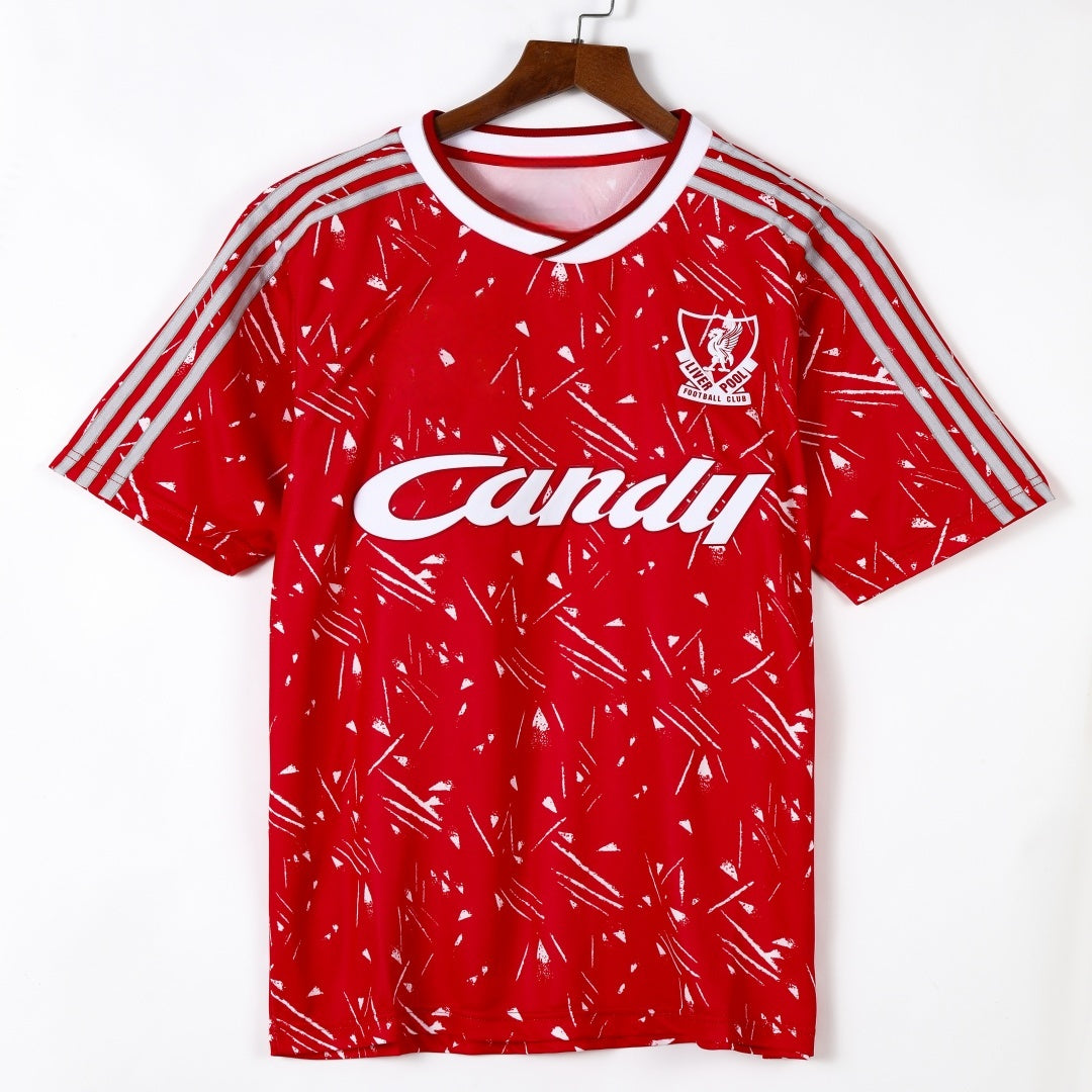 1989-1991 Liverpool Home Retro Jersey