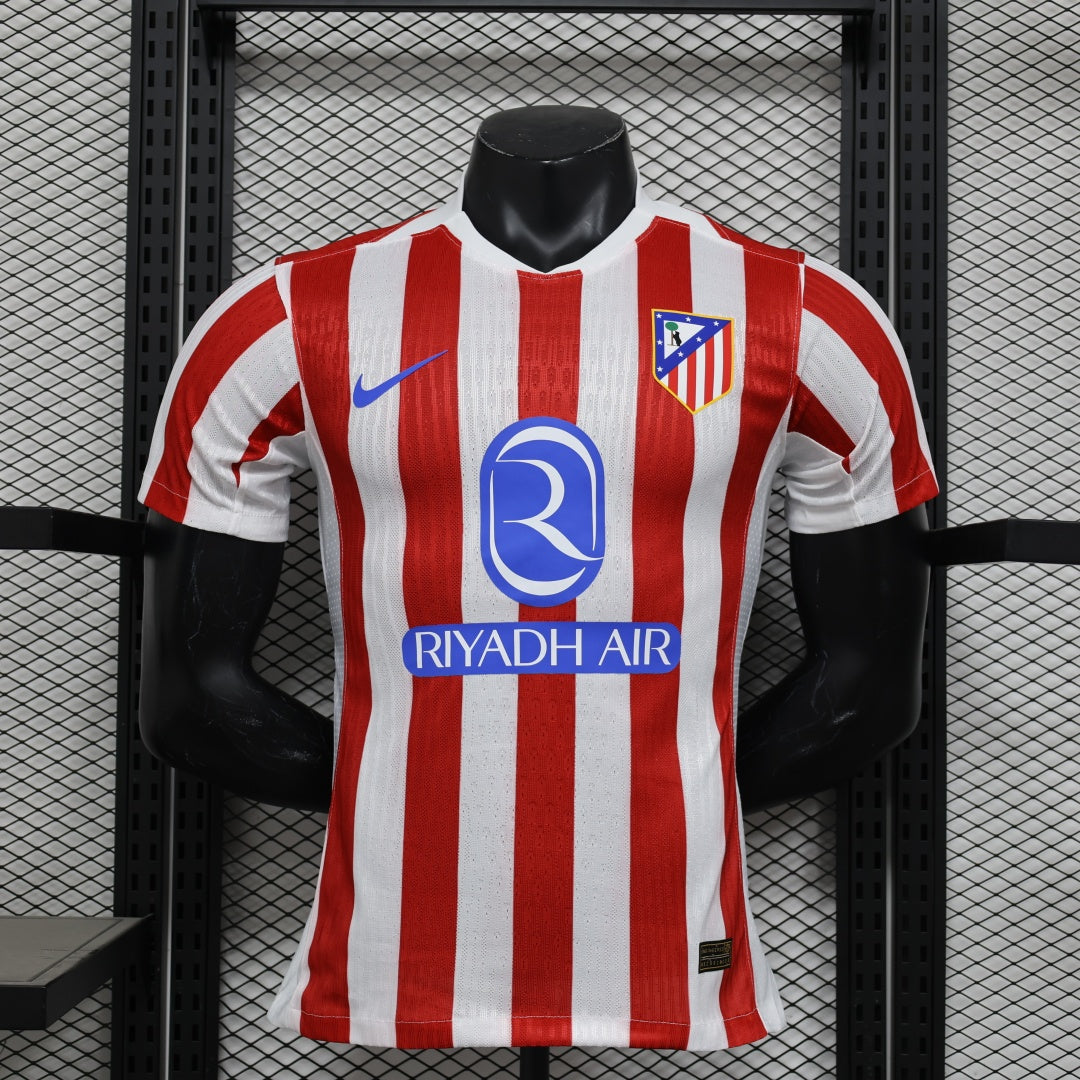 25/26 Atlético Madrid Home Player Version Jersey