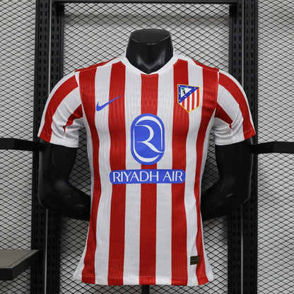 25/26 Atlético Madrid Home Player Version Jersey