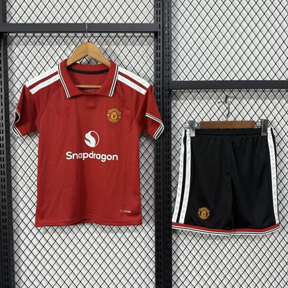26/27 Manchester United Home Kids Set