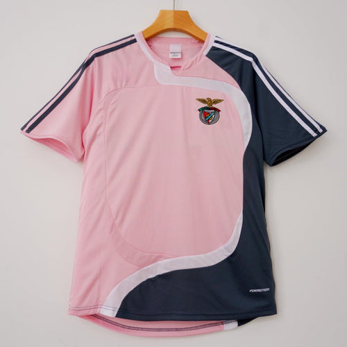 2007-2008 Benfica Pink Retro Jersey