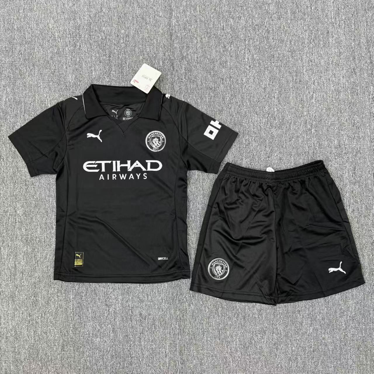 25/26 Manchester City Away Kids Set