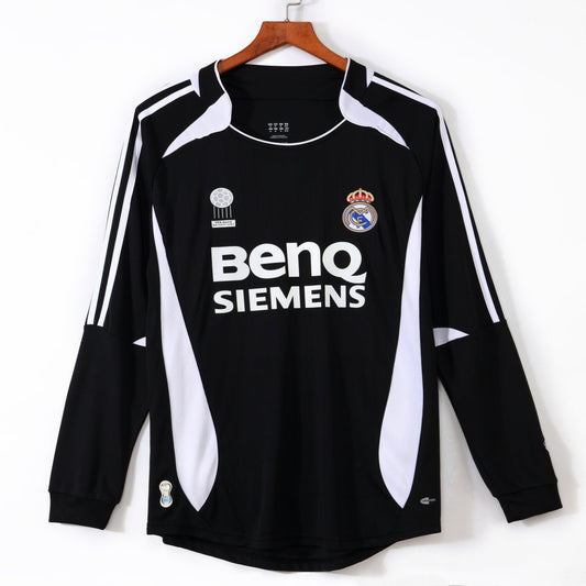 2006-2007 Real Madrid Third Retro Long Sleeve