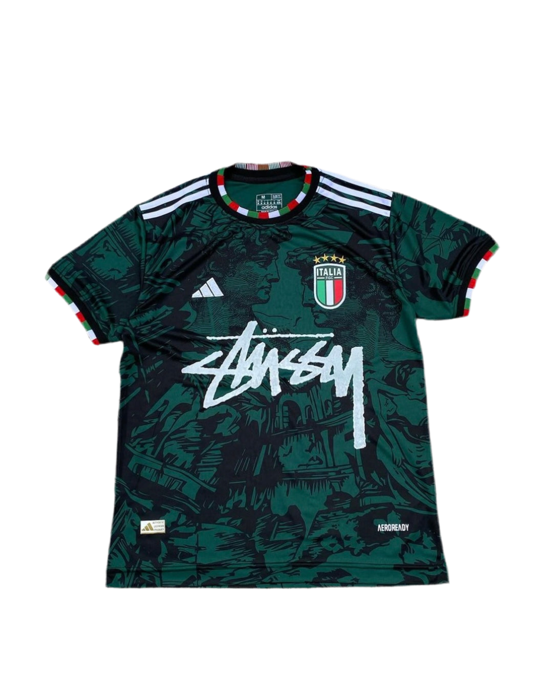 ITALIE X STUSSY - VERT JERSEY