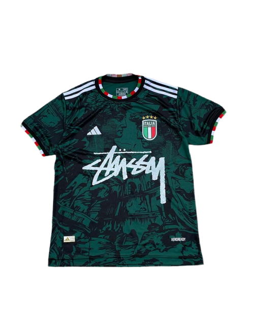ITALIE X STUSSY - VERT JERSEY