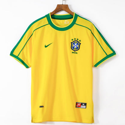 1998 Brazil Home Retro Jersey