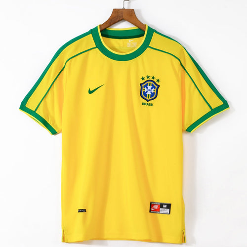 1998 Brazil Home Retro Jersey