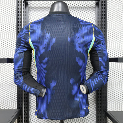 2026 Brazil Away Player Version Long Sleeve Jersey