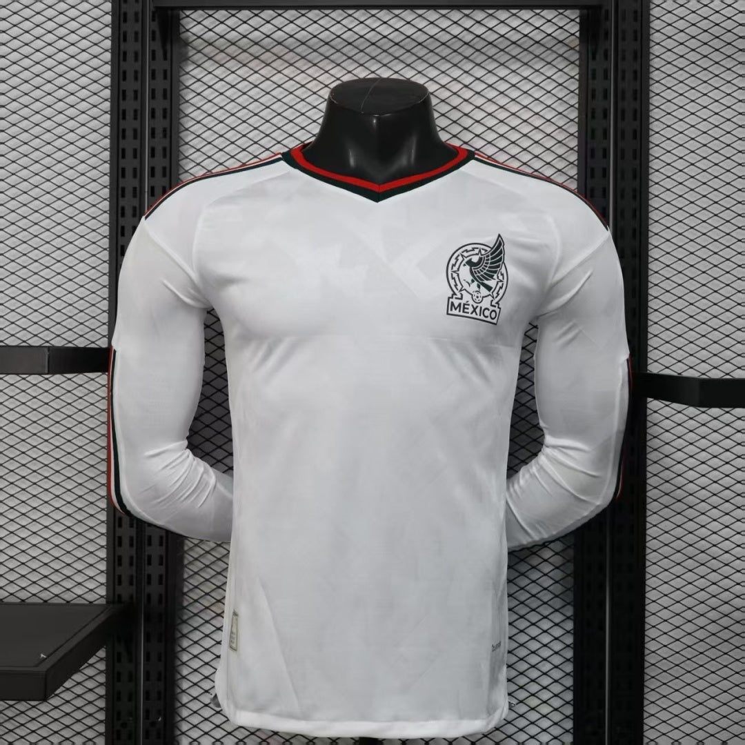 25/26 Mexico Away Player Version Long Sleeve Jersey
