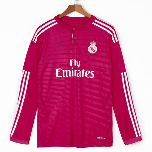 2014-2015 Retro Real Madrid Away Long Sleeve Jersey