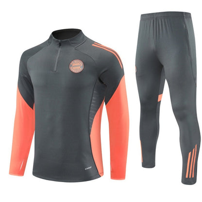 25/26 Bayern Munich Gray Tracksuit